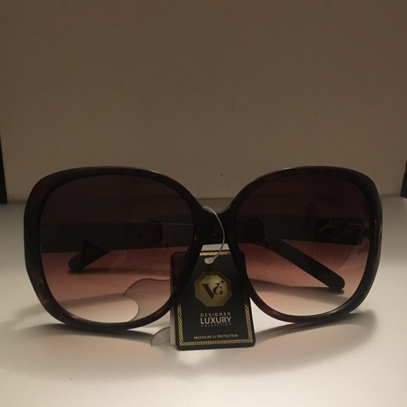 Designer Eyewear Collection Accessories - 2/$20 VG Designer Luxury Women's Sunglasses Brown